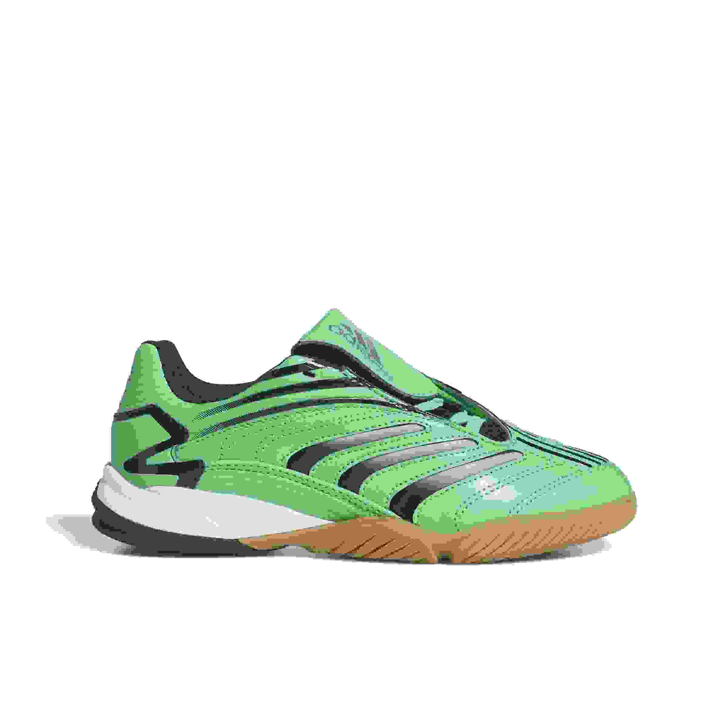 adidas Originals Predator Sala Grade School Boys' "Semi Screaming Green/Core Black/Gum 4" Shoe